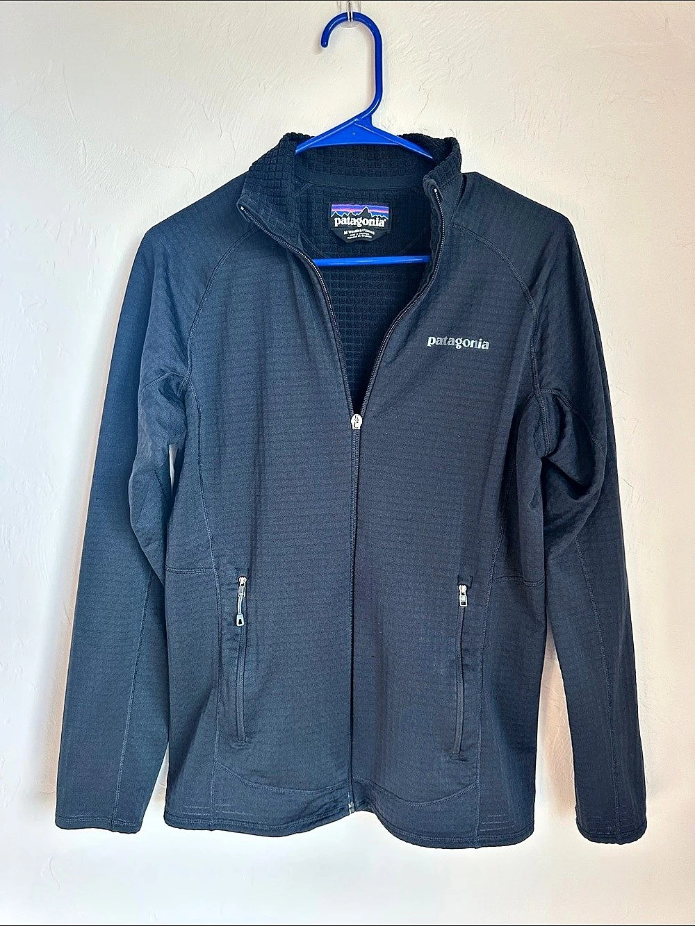 Patagonia R1 Air Full-Zip Hoody Blue Women's Medium